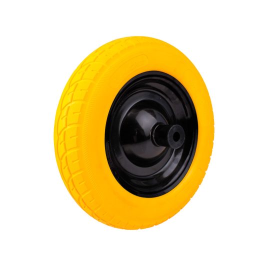 RUEDA INNOVACION ANTIPINCHAZO 350-8 AMARILLA GP