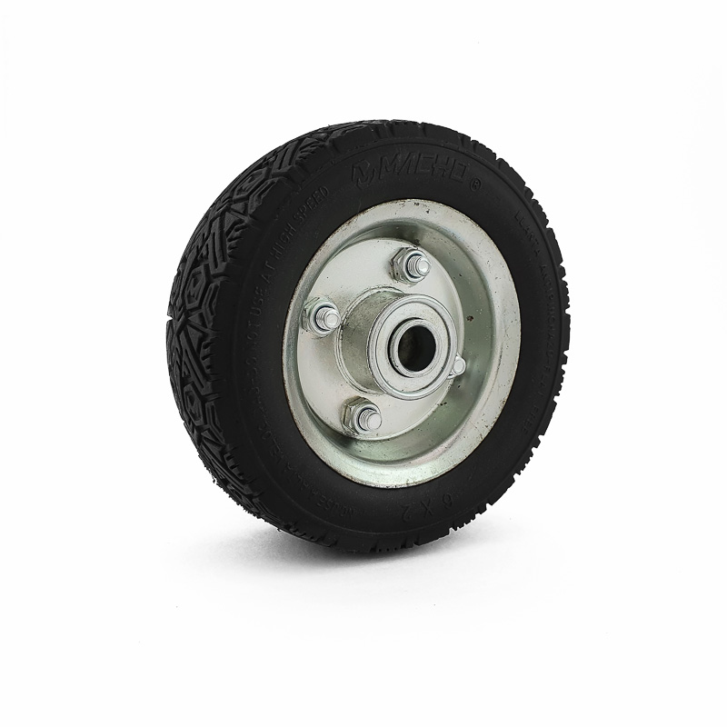 RUEDA INNOVACION ANTIPINCHAZO 6X2"NEGRA GP