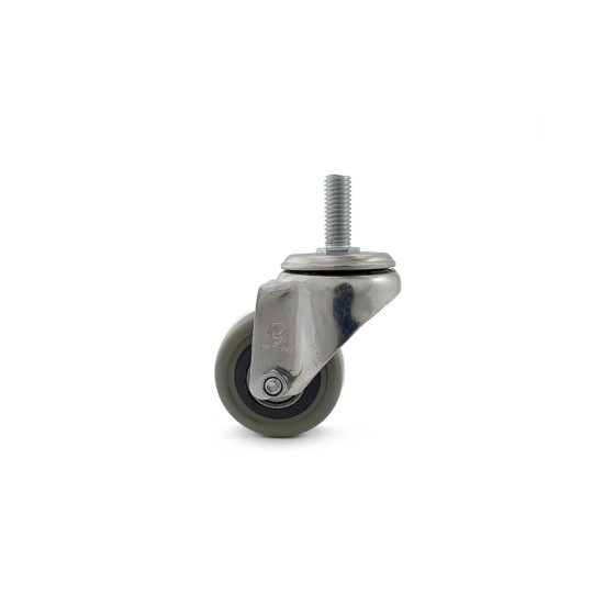 RODACHINA INNOVACIÓN DE 2-1/2” CON ESPIGO SIN FRENO EN HULE