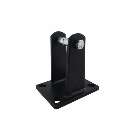 SOPORTE NEGRO EXTRA PESADO FIJO INNOVACION 8" SERIE 54