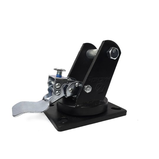 SOPORTE NEGRO EXTRA PESADO GIRATORIO INNOVACION 8" SERIE 55 GP