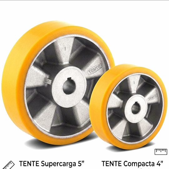 RUEDA NARANJA INNOVACION SUPER CARGA 4"