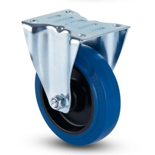 RUEDA INNOVACION CON SOPORTE FIJA  AZUL GP